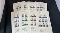 US postage stamps - Presidents of the United