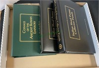 Lot of three collectors albums - coinage of the