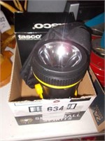 HD Flashlight, Tasco Binoculars 8x30 w/Case!
