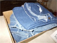 Box of Blue Jeans Size 40/30 & Korean & .
