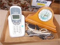 Duck Mantle Clock, V-Tech Cordless Phone