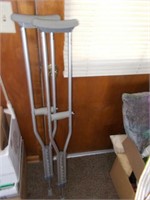 Pair of Aluminum Crutches - NEW!