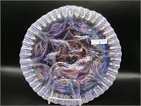 Contemporary Farmyard chop plate - lav opal