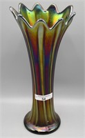 Nwood 10" purple Thin Rib vase