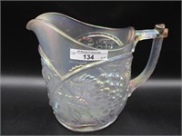 US Glass white Palm Beach cider pitcher. Scarce
