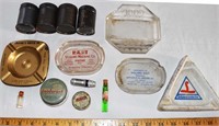 LOT - VINTAGE ADVERTISING MEMORABILIA - SNUFF TIN