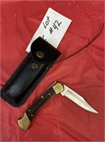 Buck Mod 110 Single Blade Knife W/Case