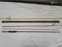 Antique Pioneer Fly Fishing Rod w/ carrier