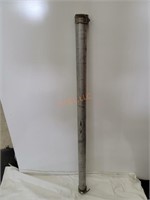 Vintage Aluminum Fishing Pole Case