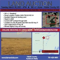 160 +/- Acres - Kidder County, ND