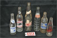 Vintage soda bottles