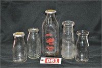 Asst'd Sullivan Dairy milk bottles