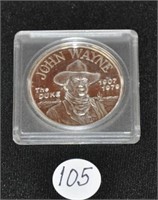 John Wayne1 Troy oz .999 fine Silver coin