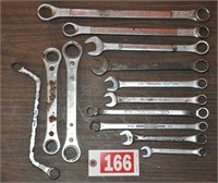 Mixed name brand wrenches incl. Williams, SK, MAC