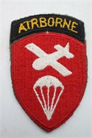 Original WW2 US Army Airborne WBB Commander Patch