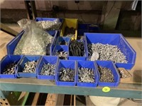 BINS WITH ASSORTED SCREWS