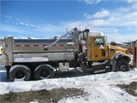 08 Mack GU713  Dump YW 6 cyl  Diesel; Plow; Did