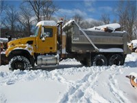 07 Mack CV713  Dump YW 6 cyl  Diesel; Started