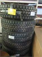 Lot of (5) 315 80R 225 tires