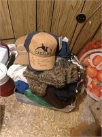 Group Hats incl signed Cabela hats
