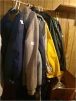 Group Men's Coats and Hunting Gear