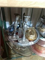 Group Silverplate and Metal Items