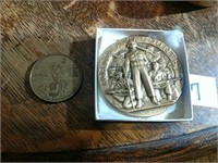 American Legion School Award Coin & 1976