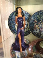 English porcelain Creole figurine