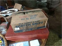 Snuff Jars and Box
