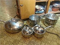 Belgique & Culinary Comfort Stainless Cookware