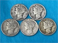 Mercury Silver Dimes