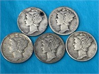 Mercury Silver Dimes