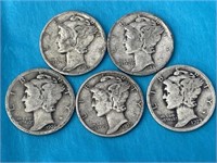 Mercury Silver Dimes