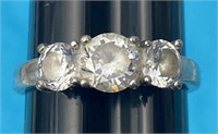 Sz.8 Sterling Silver Ring 3.00 Grams