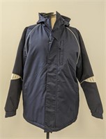 Levelwear Jacket (Size: Large, Navy/White)