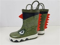 Dinosaur Rainboots (Boys Size: 8)