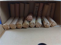 900 -  1917- 1929  WHEAT PENNIES IN ROLLS