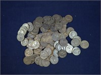 100 WASHINGTON QUARTERS - $25 FACE VALUE