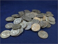 100 WASHINGTON QUARTERS, $25 FACE VALUE