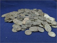 250 MERCURY DIMES - $25 FACE VALUE