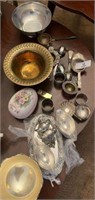 Lot of Miscellaneous Silver Plate