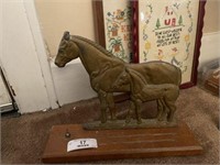 Iron Horse Door Stop & Miscellaneous