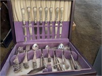 Boxed Set of Vintage Flatware