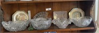 Shelf of Glassware & Miscellaneous