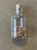 1970 Penny in a Bottle