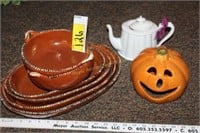 Ceramic Bowls & Platters, Etc