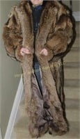 Full Length Fox Fur Coat