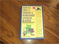 How to Open & Operate Antiques Business Book
