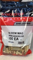 (100) Winchester 44 Rem Mag shellcases