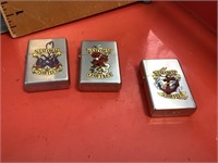3 West Coast Choppers lighters